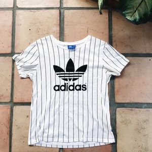 Striped Adidas Tee
